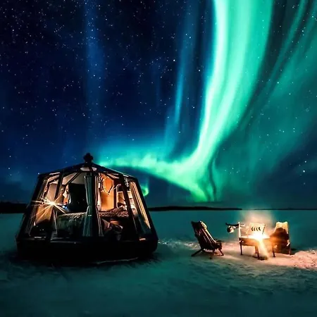 Northern Lights Glass Igloo Getaway For Couples Huoneisto Rovaniemi